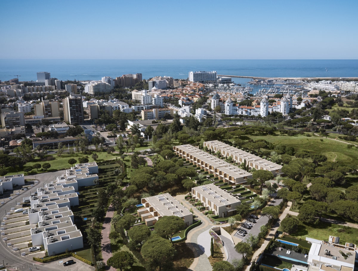 Parque village vilamoura top view