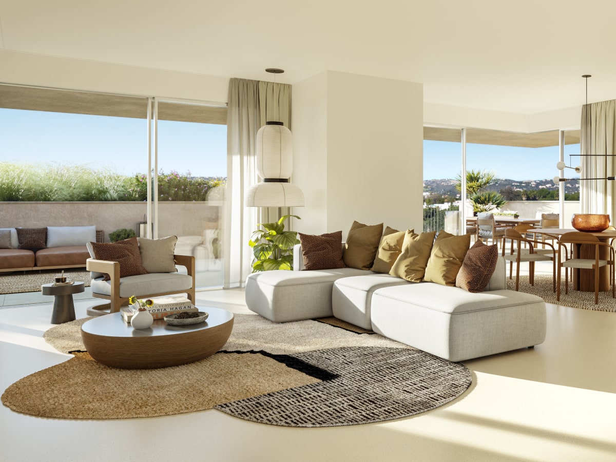 The nine village vilamoura living room view