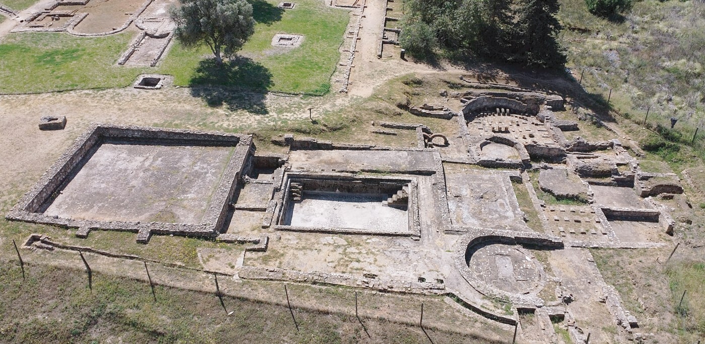 roman museum in vilamoura, algarve