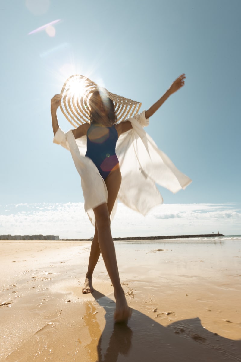 Girl on a beach