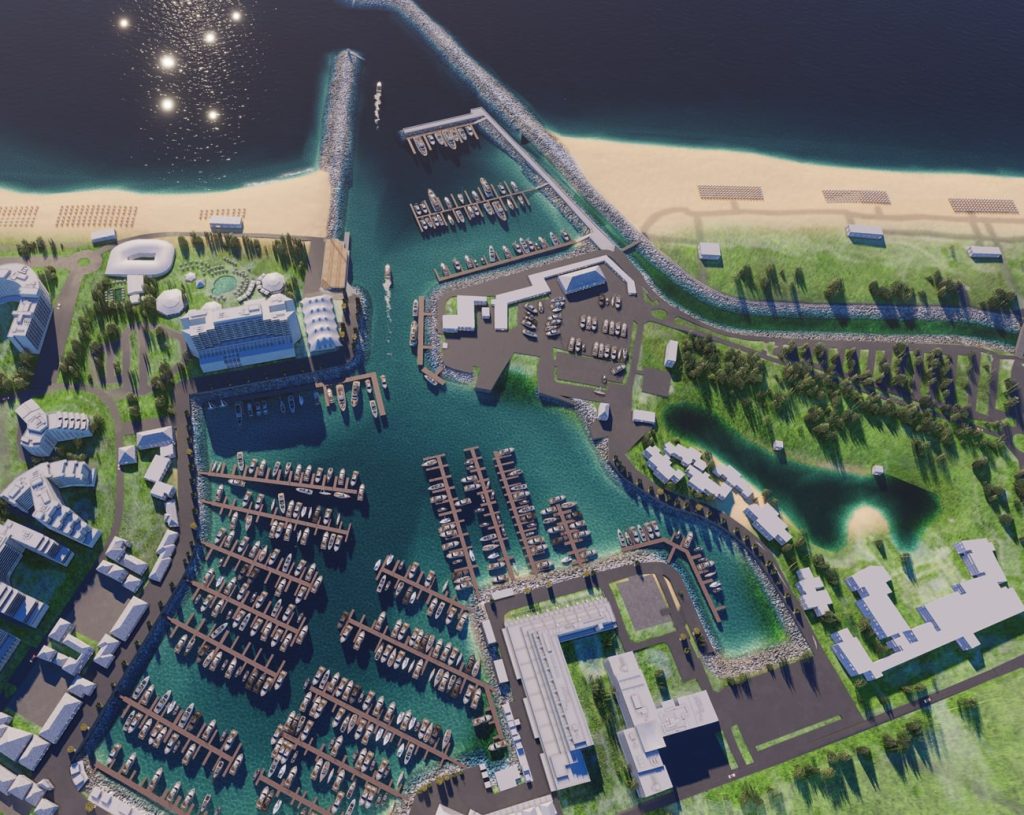 nova marina de vilamoura vista aerea